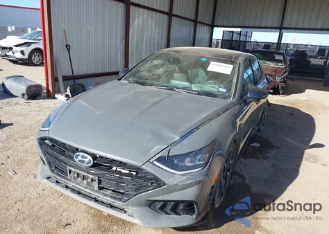 2021 Hyundai Sonata N Line из США, поврежденный, VIN 5NPEK4JC1MH097279